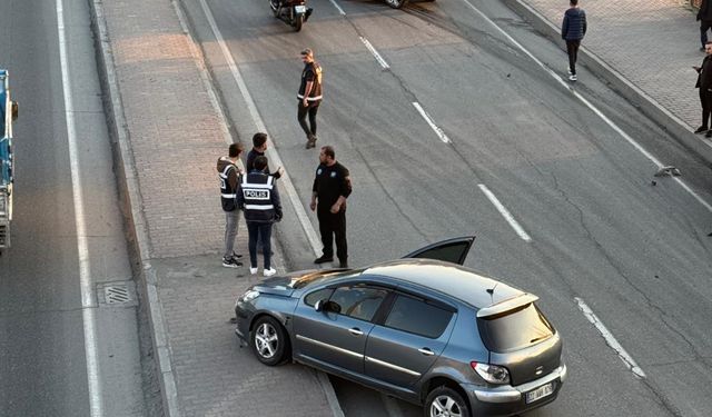 Batman'da maddi hasarlı trafik kazası