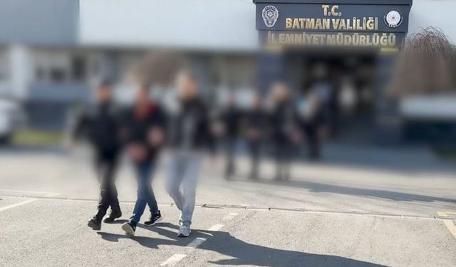 Batman'da uyuşturucu operasyonu: 8 kişi tutuklandı