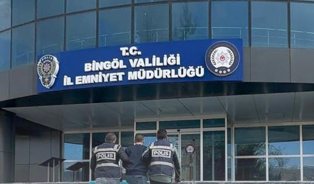 Bingöl'de 9 yıl kesinleşmiş hapis cezası bulunan şahıs yakalandı