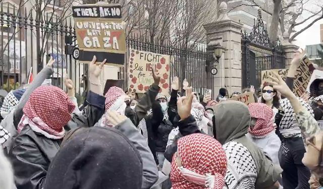 Columbia Üniversitesi Filistin yanlısı öğrencileri okuldan attı