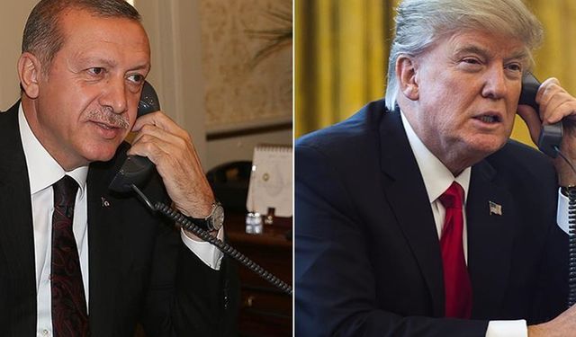 Cumhurbaşkanı Erdoğan ile Trump telefonda görüştü