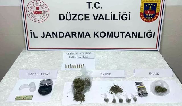 Düzce'de uyuşturucu operasyonu: 1 tutuklama