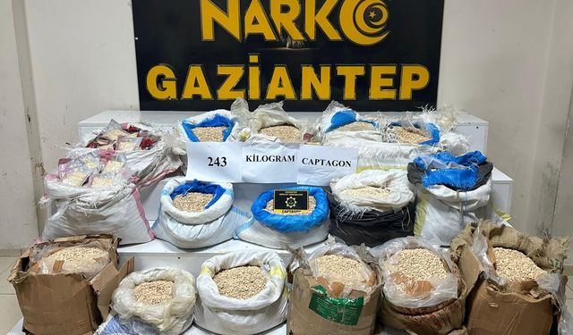 Gaziantep'te uyuşturucu operasyonları: 1439 gözaltı