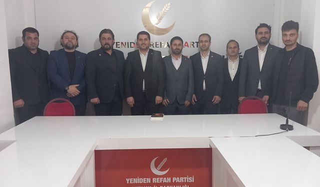 HÜDA PAR Antalya İl Başkanlığından, Yeniden Refah ve Büyük Birlik Partisi’ne ziyaret