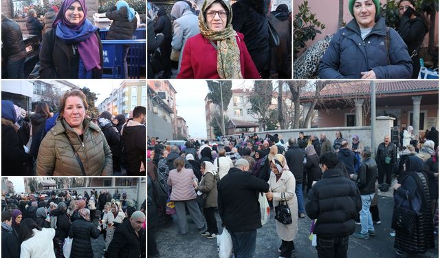 İstanbul'da binlerce kişi ilk iftarı Oruç Baba Türbesi'nde açtı