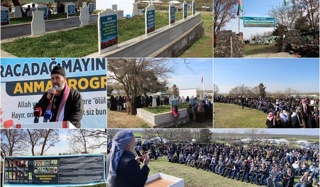 ​Karacadağlılar "Mayın Şehidleri"ni andı