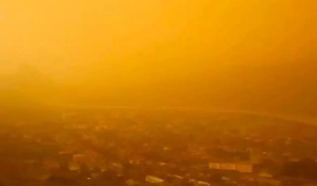 Meteorolojiden Elazığ için "çöl tozu" uyarısı