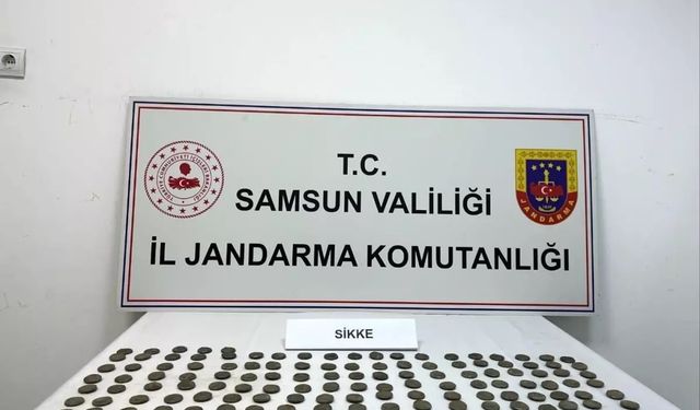 Samsun'da tarihi eser operasyonu: 1 gözaltı