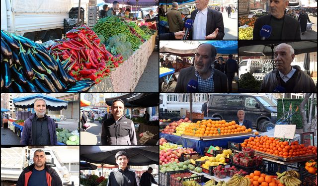 Vatandaş fiyatlardan, pazar esnafı maliyetlerden şikayetçi