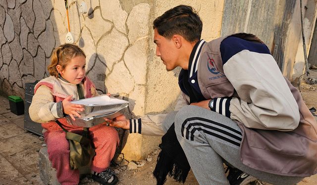 Yetimler Vakfı Gazze'de mazlumların yanında