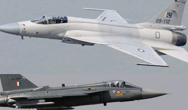 Hindistan ve Pakistan savaş uçakları karşı karşıya geldi