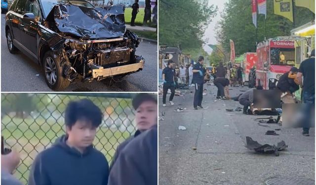 Kanada'da bir araç, kalabalığın arasına daldı: Çok sayıda ölü ve yaralı var