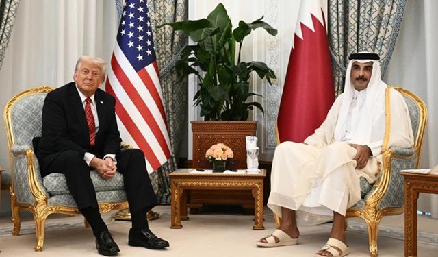 ABD Başkanı Trump Katar'da