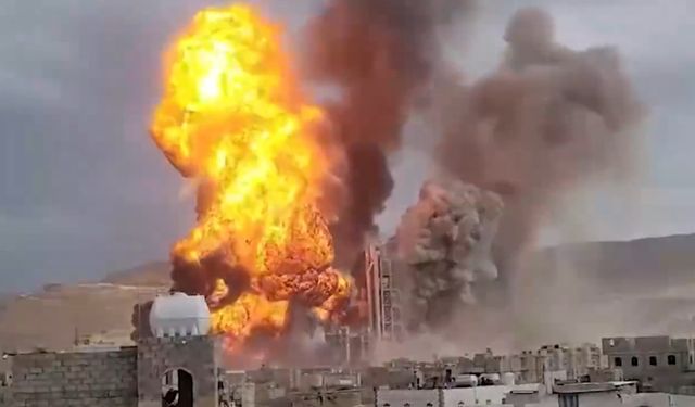 ABD-işgal rejimi Yemen'e hava saldırıları düzenledi