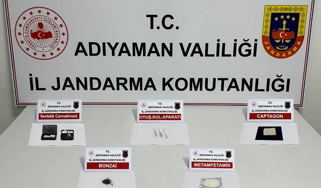 Adıyaman'da uyuşturucu operasyonu: 15 gözaltı