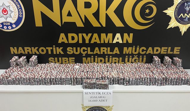 Adıyaman'da uyuşturucu operasyonu: 2 gözaltı