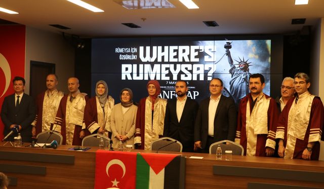 Amerika'da tutuklanan Rümeysa Öztürk için Ankara'da "Özgürlük" çağrısı