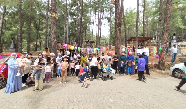 Anamur'da 4-6 yaş Kur’an kursu öğrencileri piknikte buluştu