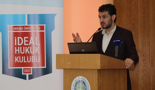 Ankara Üniversitesi Hukuk Fakültesi'nde ki konferansta Filistin’de yaşanan hukuksuzluklar konuşuldu
