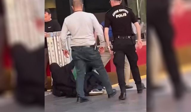 Ankara’da siyonist elçilik önünde protesto yapan kadınlara polisten sert müdahale
