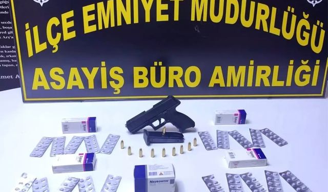 Antalya'da uyuşturucu madde ve ruhsatsız silah ele geçirildi