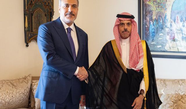 Bakan Fidan Suudi mevkidaşı ile görüştü