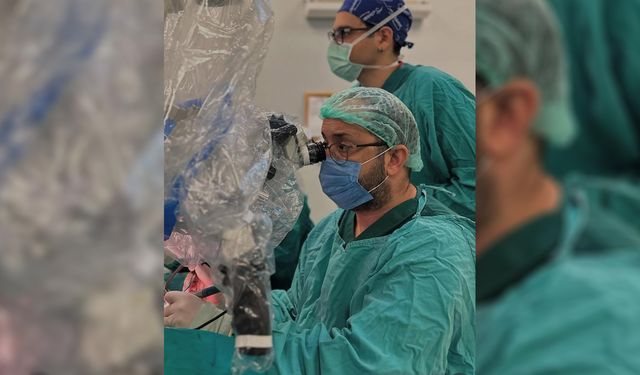 Balcalı Hastanesi’nde nadir görülen dış kulak yolu tümörü başarıyla tedavi edildi