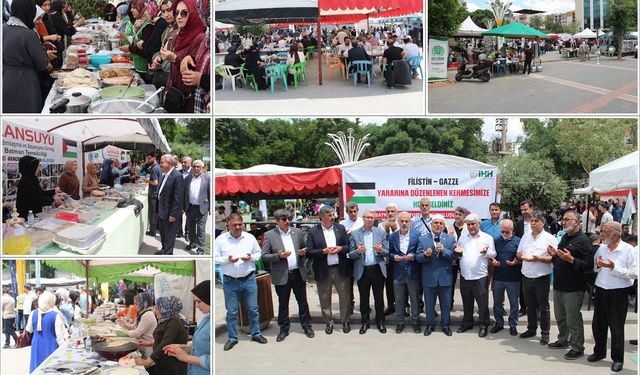 Batman'da Gazze'ye destek için 4 gün sürecek kermes açıldı