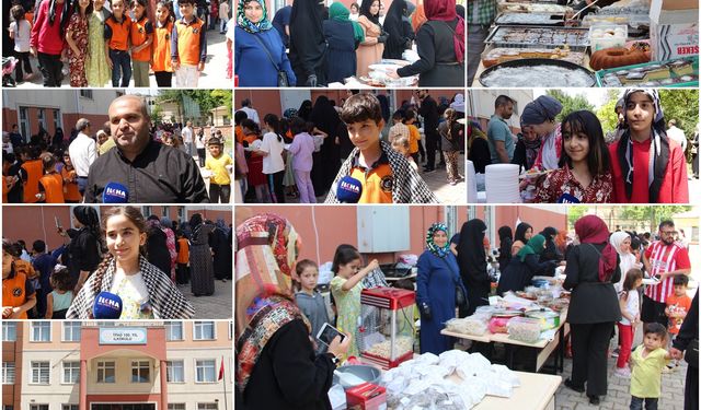 Batman’da minik kalplerden Gazze için büyük dayanışma