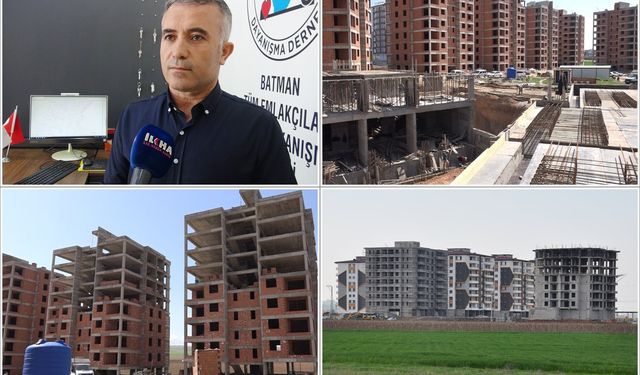 Batman'da müteahhit skandalı: Aynı daire birden fazla kişiye satılıyor