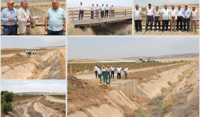 Batman'da sulama kanalı çilesi: Binlerce dönüm arazi kuraklığa terk edildi