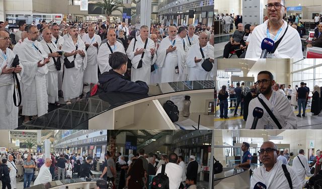 Batman'dan ilk hac kafilesi dualarla kutsal topraklara uğurlandı