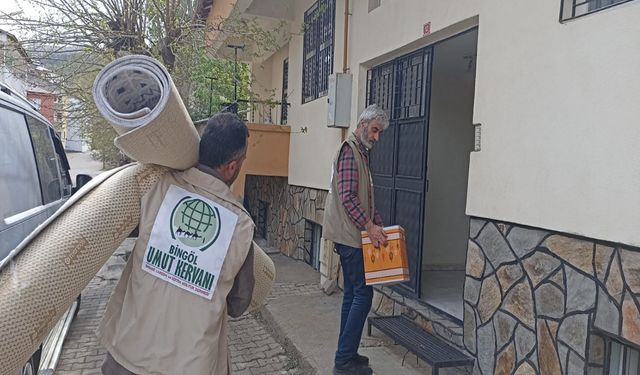 Bingöl Umut Kervanı’ndan 189 aileye yardım