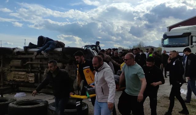 Bingöl’de trafik kazası: 7 yaralı