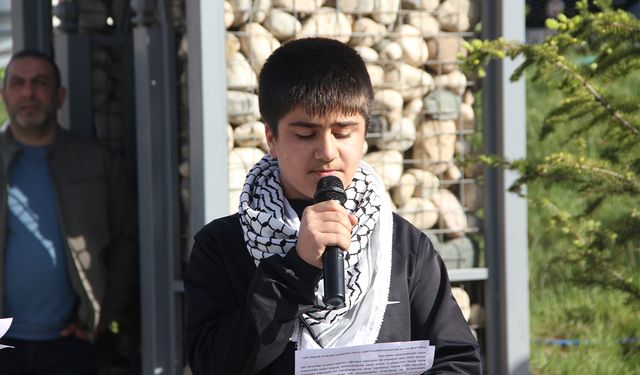 Bingöllü çocuklar: Gazze için harekete geçin