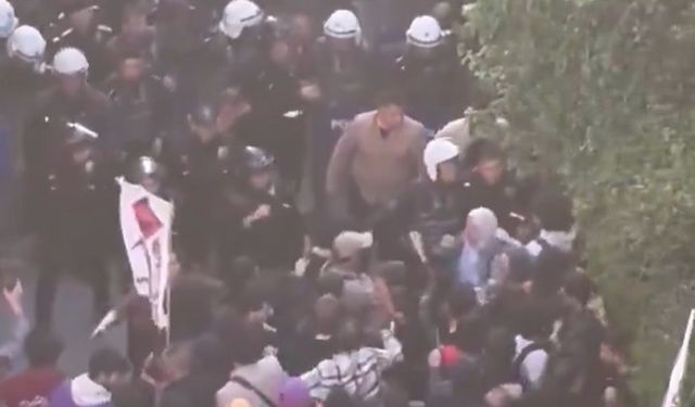 Boğaziçi'nde İslami etkinliği engellemek isteyen grup olay çıkardı: 97 gözaltı