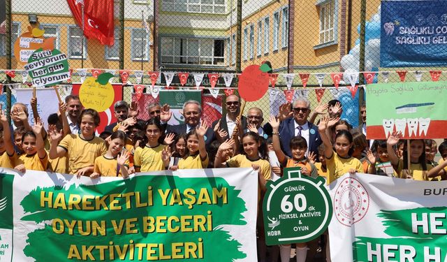  Bursa’da "Sağlıklı Çocuk, Sağlıklı Gelecek" programı başladı