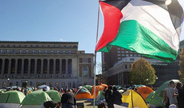 Columbia Üniversitesi'nden Filistin destekçisi öğrencilere yaptırım