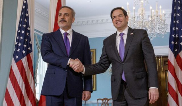 Dışişleri Bakanı Fidan, ABD'li mevkidaşı Rubio ile görüştü