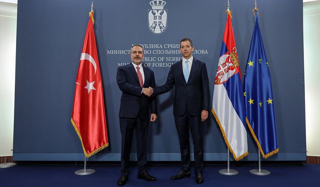 Dışişleri Bakanı Fidan, Sırbistan Dışişleri Bakanı Curiç ile görüştü