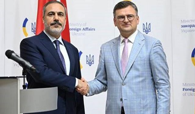 Dışişleri Bakanı Hakan Fidan Ukrayna'ya gitti