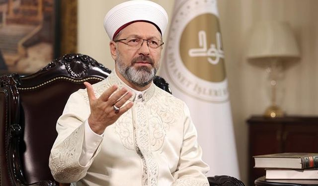 Diyanet İşleri Başkanı Erbaş'tan işgalci rejimin Gazze'deki katliamlarına tepki