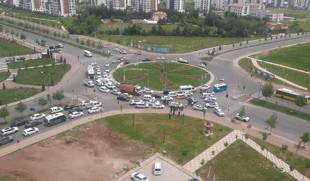 Diyarbakır'da film gibi kovalamaca