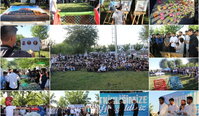 Diyarbakır'da gençler "Gençlik Buluşması" etkinliğinde bir araya geldi