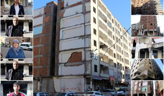 Diyarbakırlılar: Yıkın artık bu binaları, korkuyoruz!