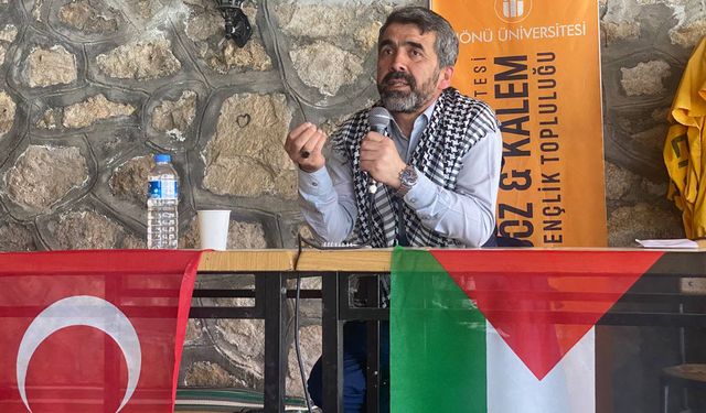 Dr. Öğretim Üyesi Dağılma'dan, siyonist işgale karşı mücadele ve bilinçlenme çağrısı