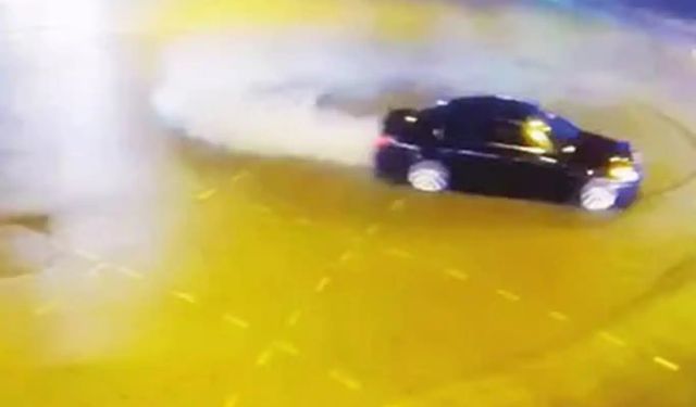  Drift yapan sürücüye 73 bin lira ceza