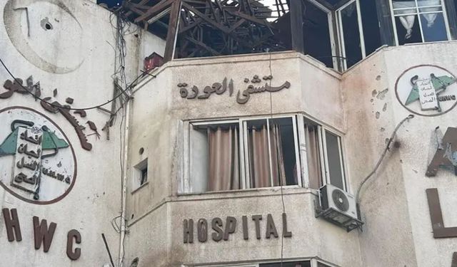 El-Avde Hastanesi siyonist işgalcilerin hedefinde! 