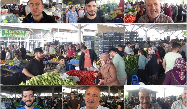 Esnaf ve vatandaşlar: Akaryakıtın yüksek olması sebze ve meyve fiyatlarına yansıyor