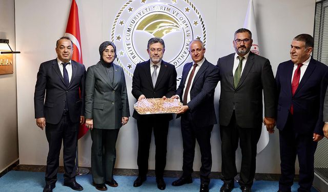Fıstık üreticileri sorunlarını ve taleplerini Bakanlığa iletti